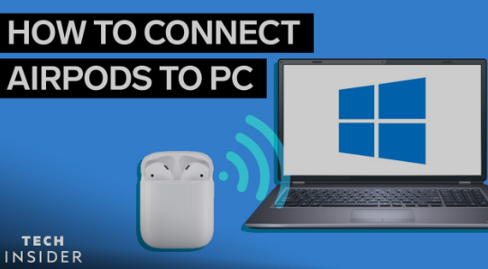 How to connect airpods with laptop