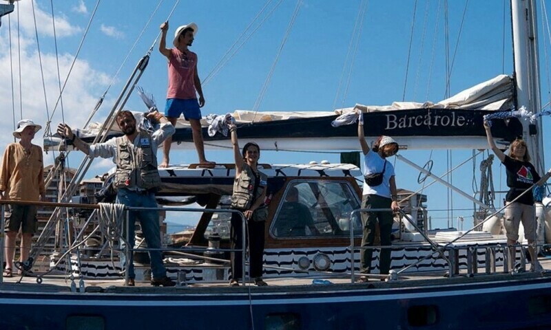 Crew on Gaza Aid Yacht Madleen