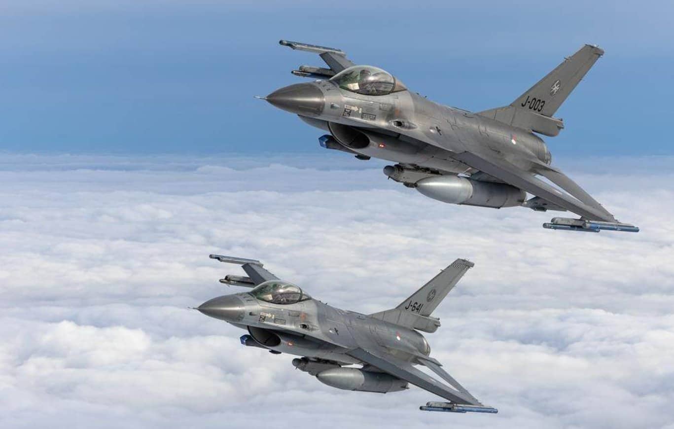 Netherlands Donates 18 F-16 Jets to Romania