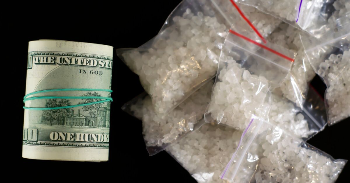 Suitcase of Crystal Meth