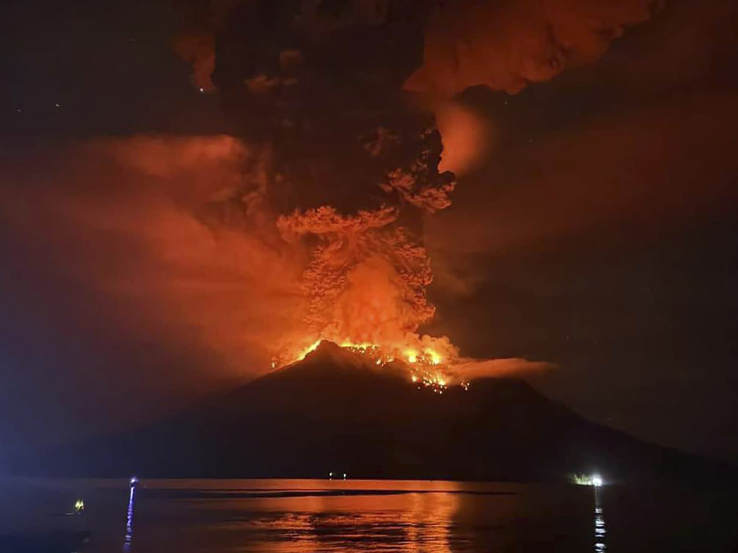 Indonesia Volcano Eruption