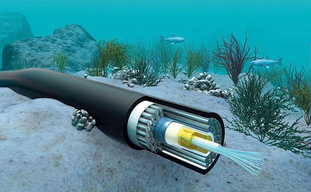 Hidden network of Undersea Cables