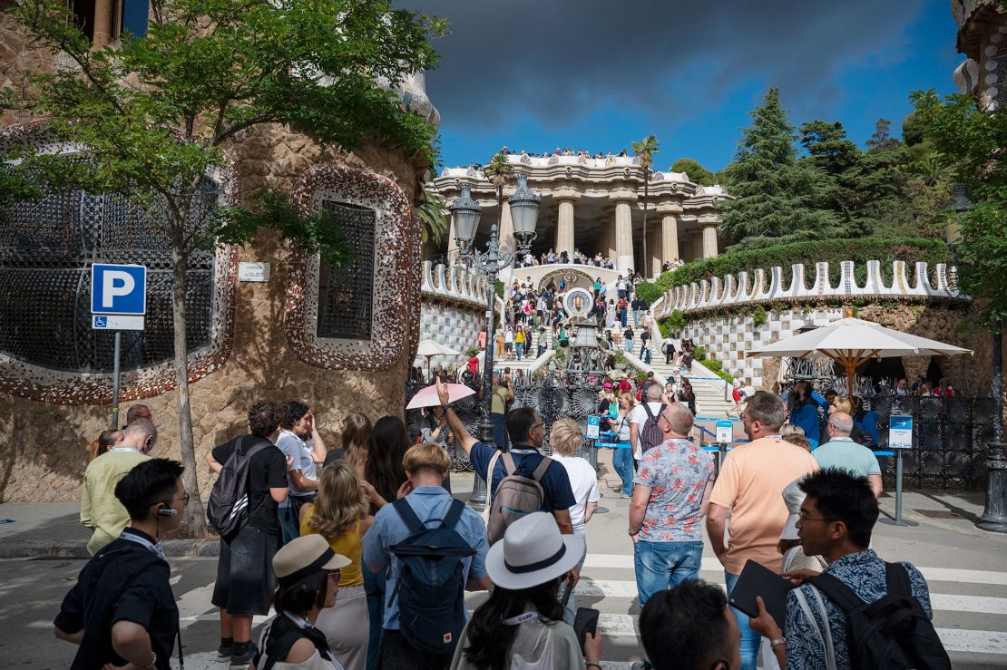 Symbol of Barcelona's Tourism Backlash