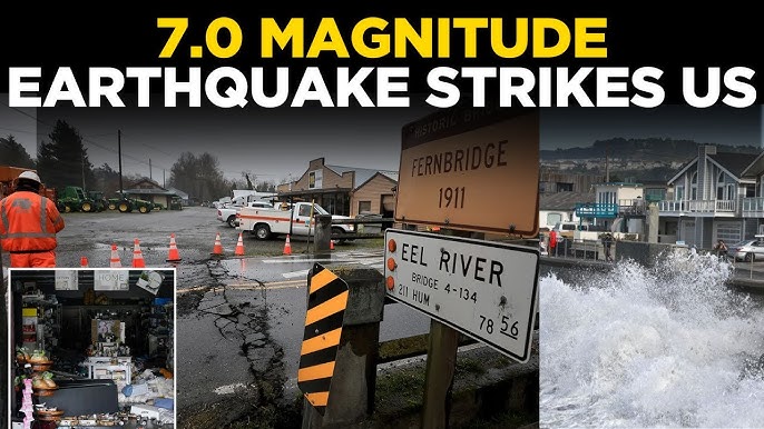 Earthquake Jolts California Coast