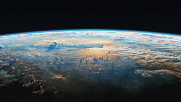 Earth as seen from place