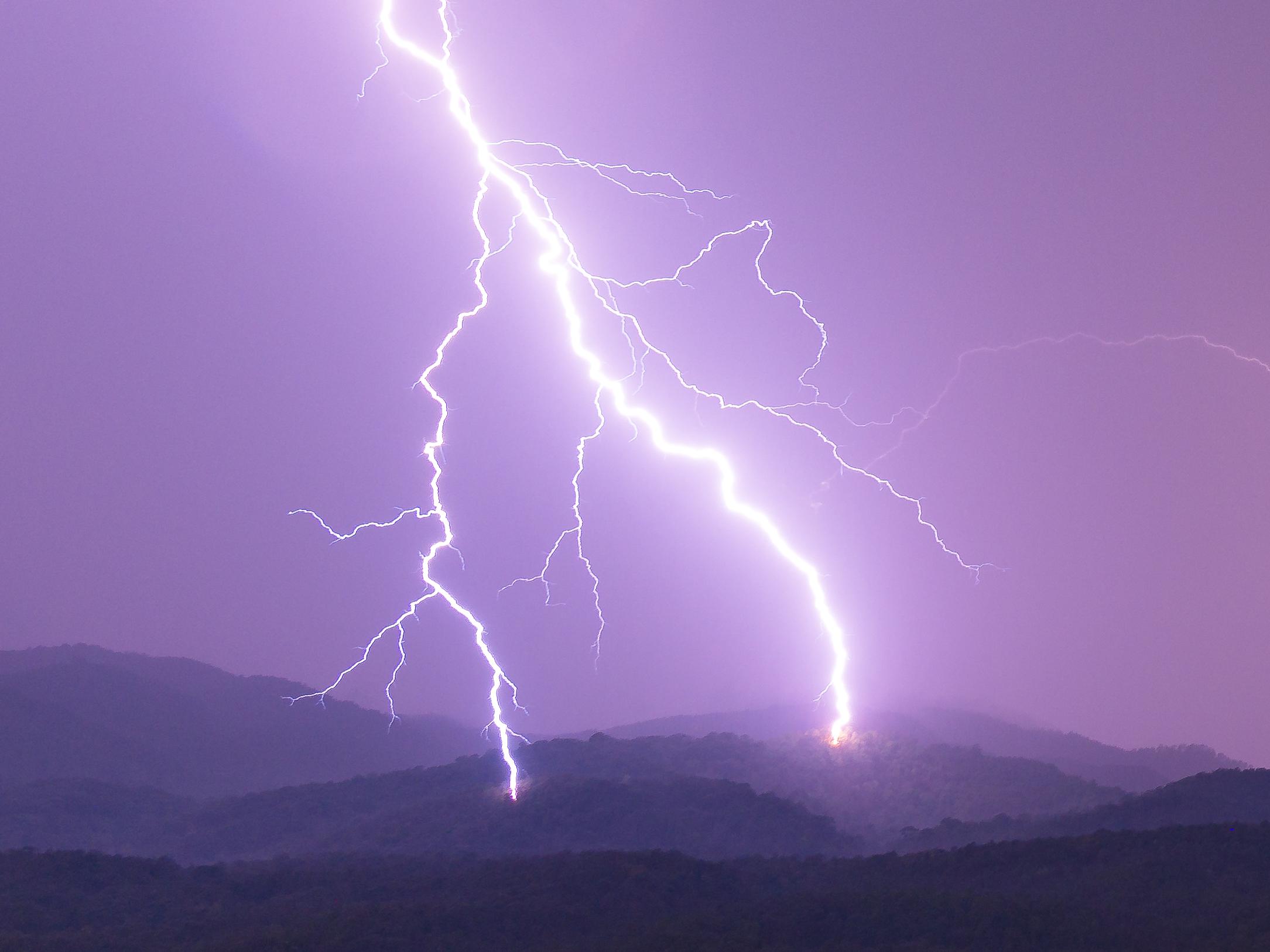 Lightning in Thailand